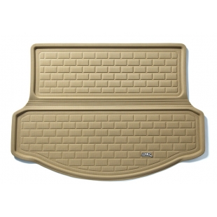 Коврик багажника текстильный INFINITI JX (QX60) (5 мест) 2013- LINER 3D Lux с бортиком бежевый